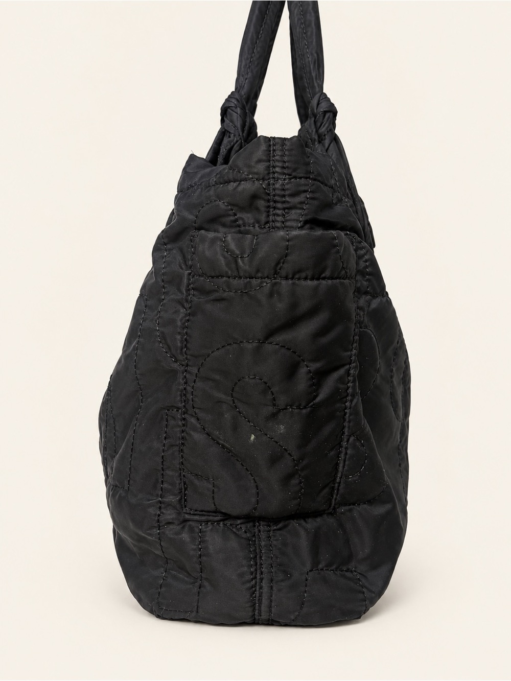 Marc by Marc Jacobs Standard Supply Black Quilted Nylon Tote Bag - Picture 2 of 10